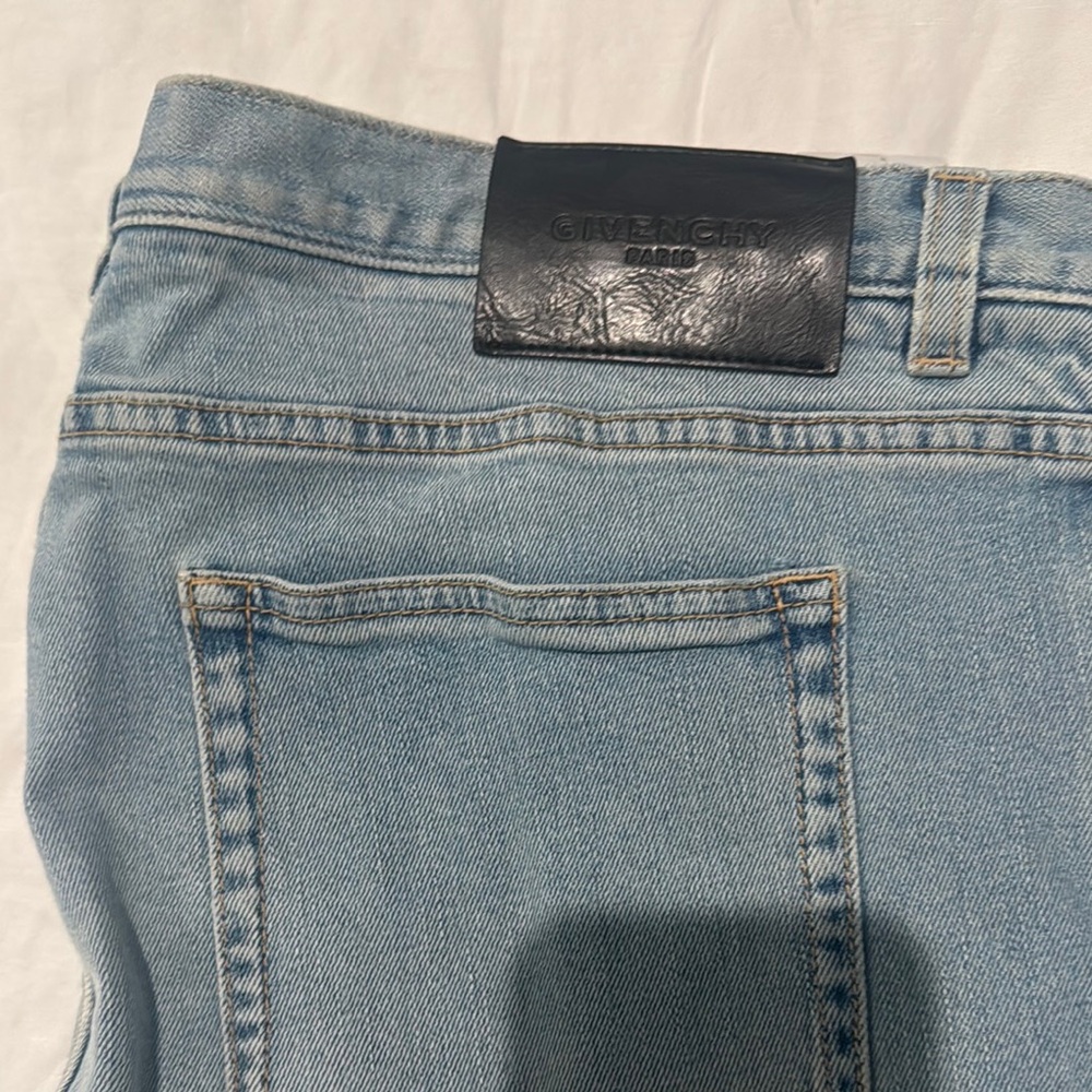 Givenchy Blue Denim Jeans Classic Light Wash